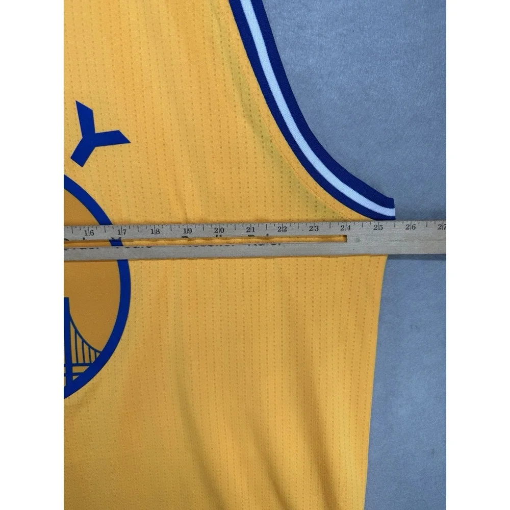GOLDEN STATE WARRIORS 2XL Jersey The City CURRY Adidas Hardwood Classics NBA